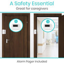Vive Health Wireless Door Alarm and Pager