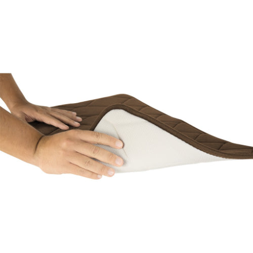 Vive Health Memory Foam Bath Mat, Brown