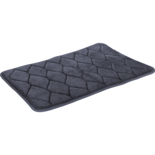 Vive Health Memory Foam Bath Mat, Gray