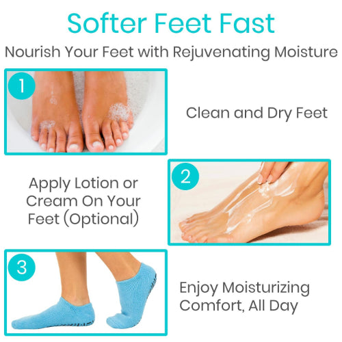 Vive Health Moisturizing Socks, Standard