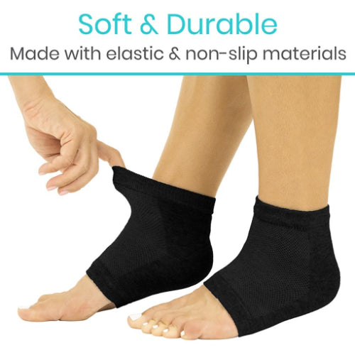 Vive Health Moisturizing Ankle Socks, Large