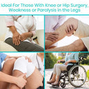 Vive Health Thigh Lifter Straps, 30 Inches Buckled Strap with Wide Arm Handle, 2 Pack