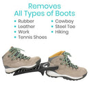Vive Health Shoe Remover, Foldable Boot Jack with Non-Slip Grip, Latex-Free and Travel-Friendly