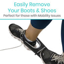 Vive Health Shoe Remover, Foldable Boot Jack with Non-Slip Grip, Latex-Free and Travel-Friendly