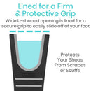 Vive Health Shoe Remover, Foldable Boot Jack with Non-Slip Grip, Latex-Free and Travel-Friendly