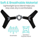 Vive Health CPAP Y-Straps Covers, Black