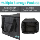 Vive Health Multi-Purpose Carry Bag, Gray