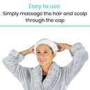 Vive Health No-Rinse Shampoo Caps, Aloe-Infused Cleaning Care for All Hair Types, 6 Pack