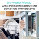 Vive Health Nosey Dysphagia Cup, BPA-Free Adaptive Cups with Cutaway Design, Set of 3