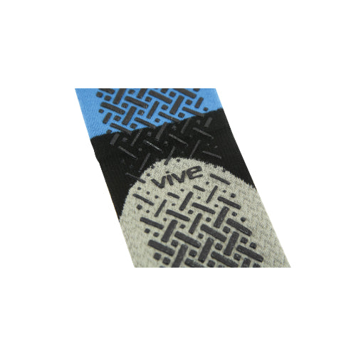 Vive Health Yoga Socks, Non Slip Grip Socks for Stability and Balance Support, Large