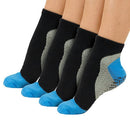 Vive Health Non-Slip Yoga Socks for Women and Men with Mesh Laundry Bag, Standard Size, 2 Pairs