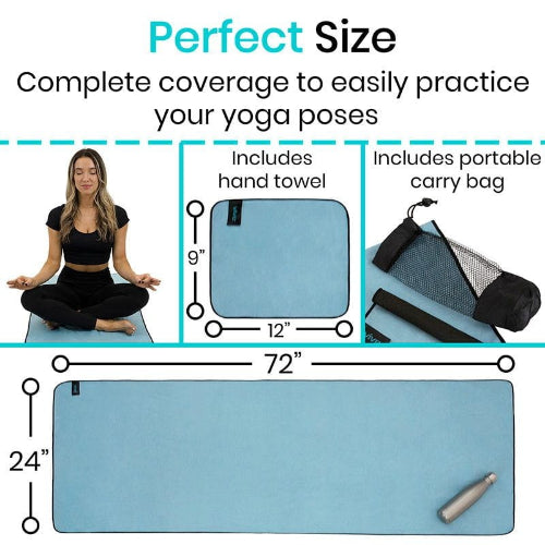 Vive Health Yoga Towel Set