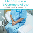 Vive Health Commode Liners, Leak Free Disposable Toilet Bags with Drawstring for Hygienic Use, 100 Pack Bag, Pack of 2