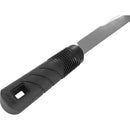 Vive Health Bendable Adaptive Utensil Set for Elderly with Textured Handles and Knife, Black