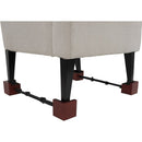 Vive Health Adjustable Chair Risers, 3 Inch Lift, Dark Wood, Non-Slip Pads, Supports 3000 lbs