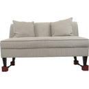 Vive Health Adjustable Chair Risers, 3 Inch Lift, Dark Wood, Non-Slip Pads, Supports 3000 lbs