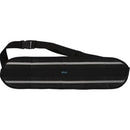 Vive Health Wheelchair Seatbelt, Adjustable Padded Safety Strap with Reflective Trim, Black