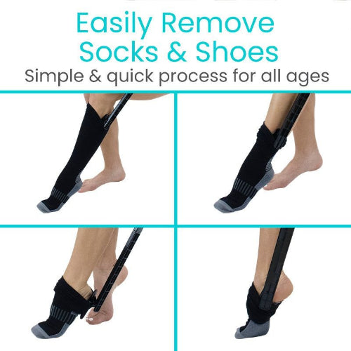 Vive Health Sock Remover Tool – Shoe Horn for Easy Dressing
