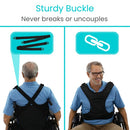 Vive Health Vest Restraint for Wheelchair and Bed Positioning