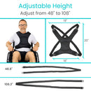Vive Health Vest Restraint for Wheelchair and Bed Positioning