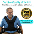 Vive Health Vest Restraint for Wheelchair and Bed Positioning