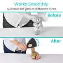 Vive Health Jar Opener With Stabilizing Pad, Soft Rubber Handle And Strong Inner Lining