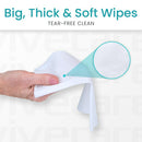 Vive Health Body Wipes for Sensitive Skin, ideal for travel hygiene, providing gentle and effective cleaning on-the-go, Moovkart.
