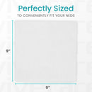 Vive Health Body Wipes, 9 x 9 Inches, White