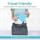 Vive Health Body Wipes, 9 x 9 Inches, White