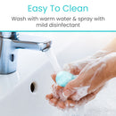 Vive Health Wiping Aid Replacement Tips, 6 Pack Silicone Refills for Toilet Assist, Personal Hygiene Aid