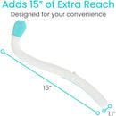 Vive Health Bathroom Wiping Aid with Silicone Tips and Ergonomic Handle For Easy Reach