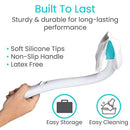 Vive Health Bathroom Wiping Aid with Silicone Tips and Ergonomic Handle For Easy Reach
