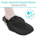Vive Health Toe Cast Cover, Soft, Universally Compatible for Ultimate Toe Protection and Comfort
