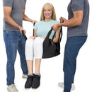 Vive Health Chair Transfer Sling with reinforced straps and buckles for secure, smooth transfers, Moovkart