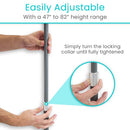 Vive Health 2-prong IV Pole, Adjustable Dual-Hook IV Stand with Locking Wheels