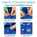 Vive Health Adaptive Button Helper – Easy Dressing Aid