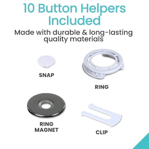 Vive Health Adaptive Button Helper – Easy Dressing Aid