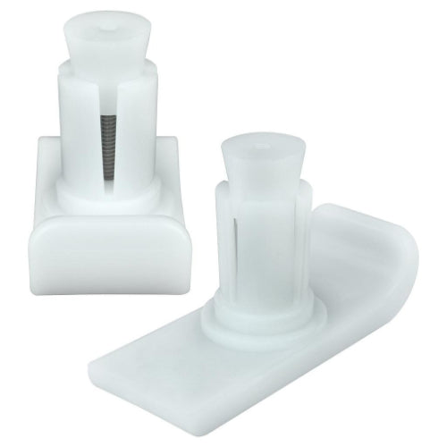 Vive Health Walker Ski Glides with Covers, 1 Pair