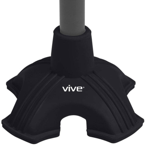 Vive Health Standing Cane Tip, Black
