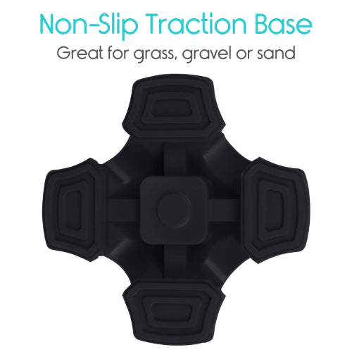 Vive Health Standing Cane Tip, Black