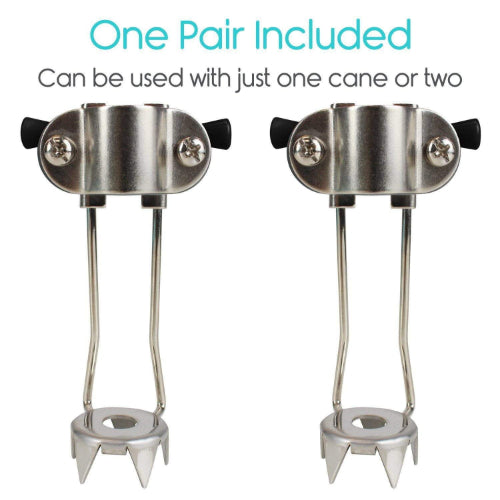 Vive Health Ice Cane Tips, Pair
