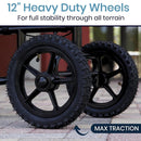 
Vive Health knee scooter for outdoor and indoor mobility. Moovkart