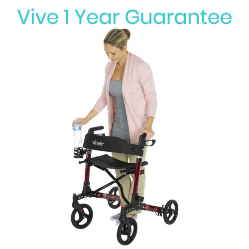 Vive Health Clip On Cup Holder, Non-slip Clamp, Expandable 3 Inch Base