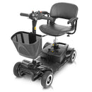 Vive Health Four Wheel Scooter – Black, smooth navigation, and enhanced mobility. Moovkart