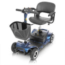 Vive Health Four Wheel Scooter – Flat-free tires, adjustable seat, and intuitive control panel for easy use. Moovkart