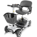 Vive Health Four Wheel Mobility Scooter – Long-range battery, comfortable seat, and compact design. Moovkart