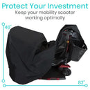 Vive Health Waterproof Mobility Scooter Cover, Fits X-Large Size for 3 and 4-Wheel Scooters