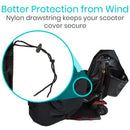 Vive Health Waterproof Mobility Scooter Cover, Fits X-Large Size for 3 and 4-Wheel Scooters