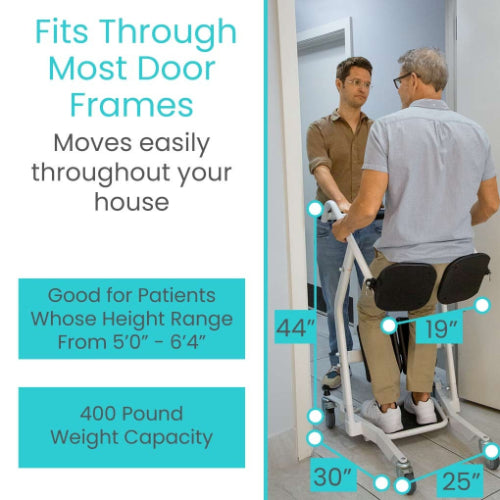 Vive Health Transport Stand Assist With Locking Base