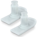 Vive Health Heavy Duty Walker Ski Glides for smoother, quieter movement on rough surfaces, Moovkart
